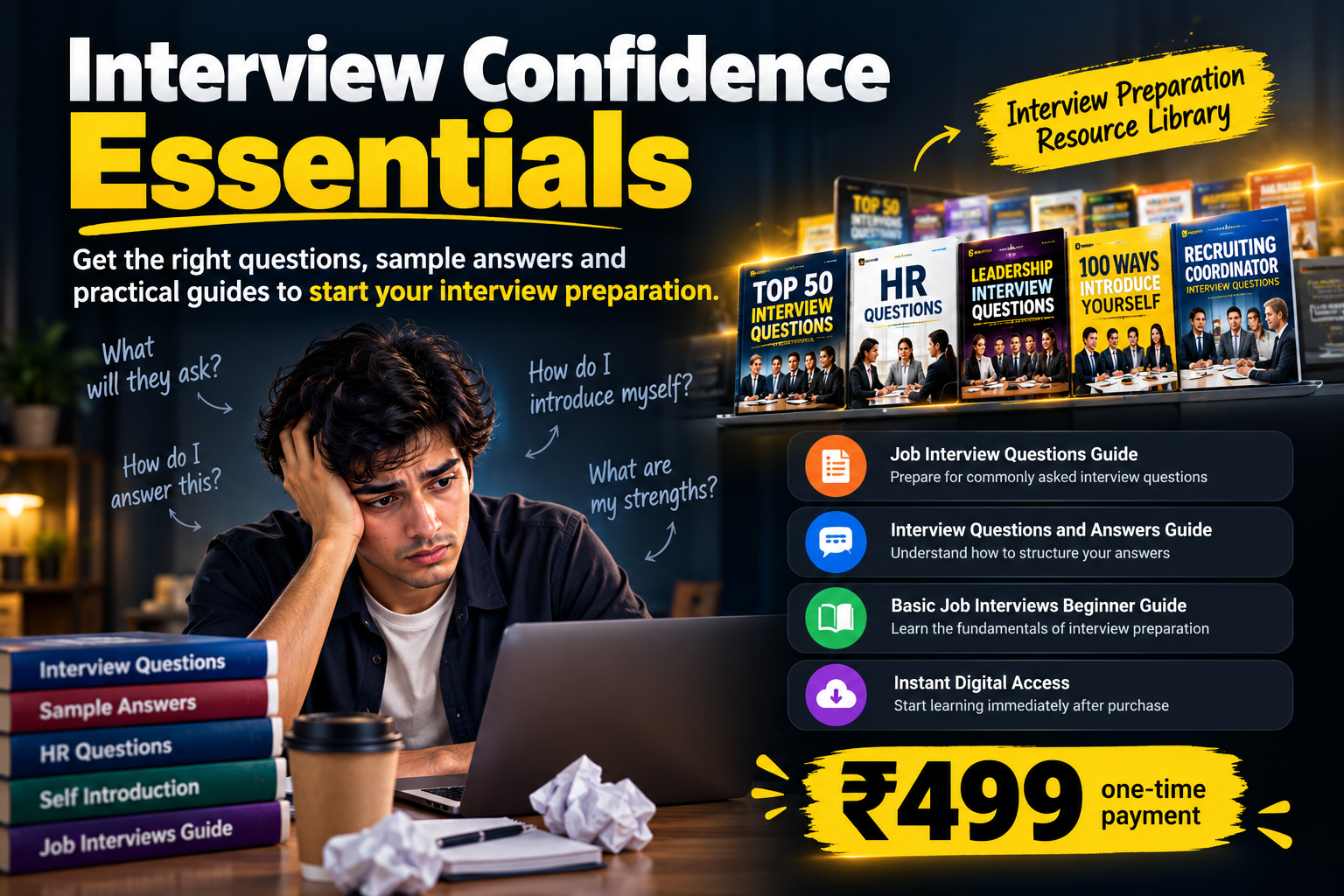 Interview Confidence Essentials plan cover