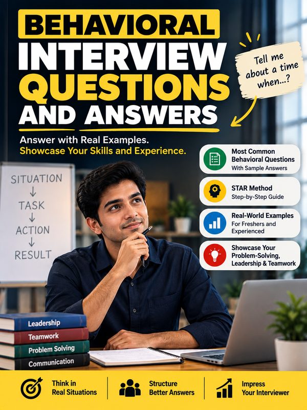 Behavioral Interview Questions and Answers