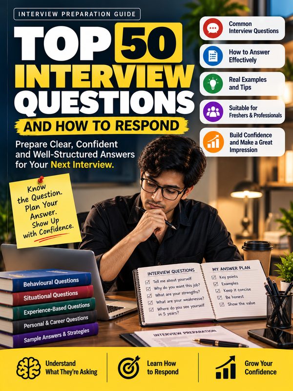 Top 50 Interview Questions and How to Respond