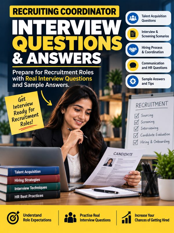 Recruiting Coordinator Interview Questions and Answers